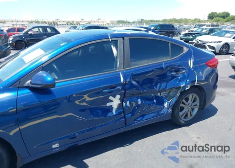 2017 Hyundai Elantra Value Edition z USA, uszkodzony, nr VIN 5NPD84LF8HH196558